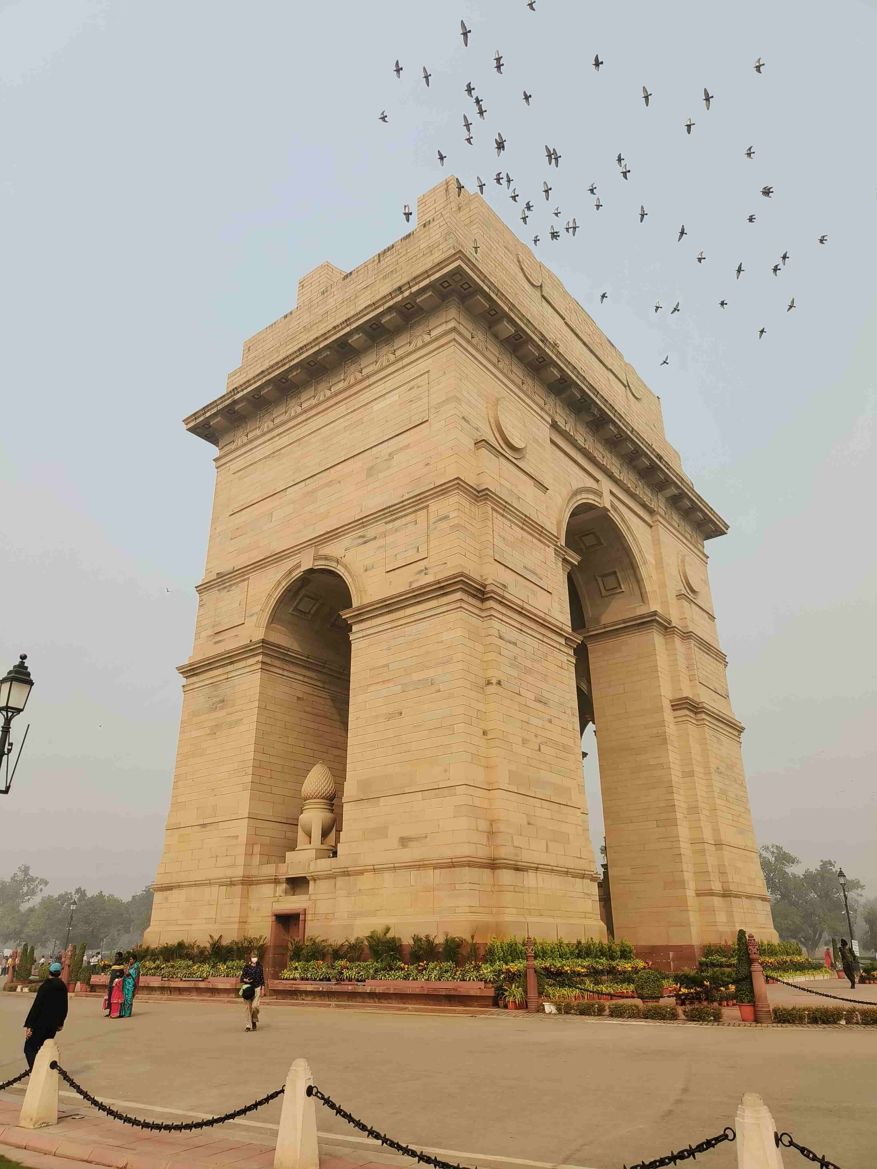 Photography of India Gate in Delhi by Amrin Nimeson
