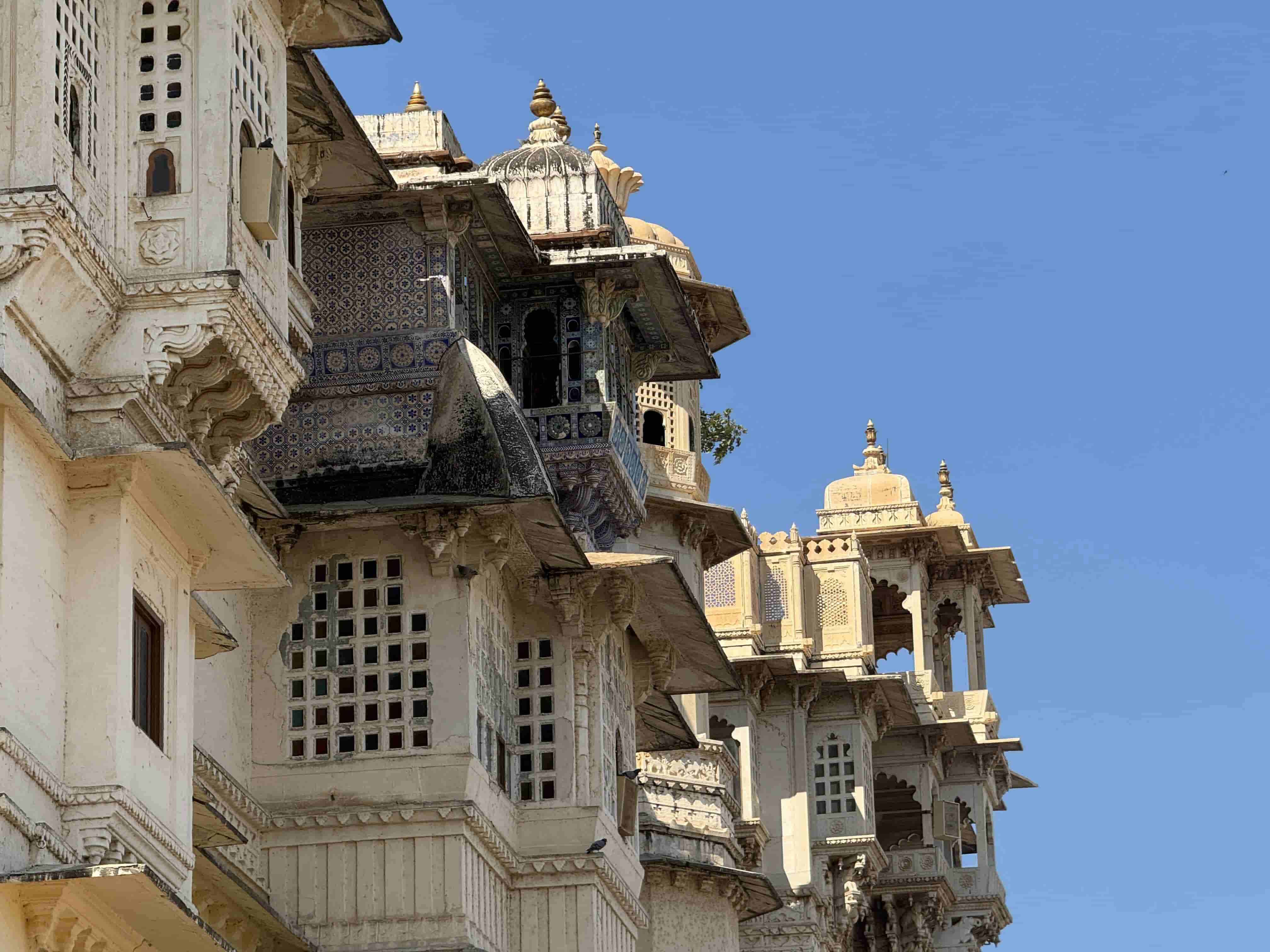 Architectural photography of City Palace Udaipur by Amrin Nimeson